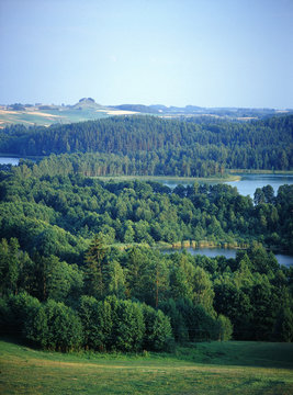 view from Smolniki, Suwalski landscape park, Poland