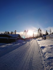 road in winter