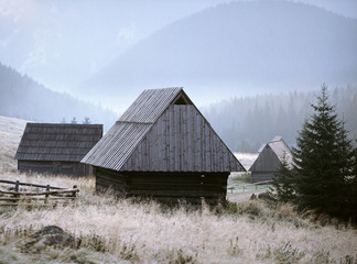 Shepherd's huts, Tatry mountains, Poland © Maciej