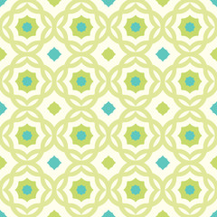 Vintage seamless pattern in arabic style