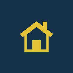 home icon. illustration for graphic and web design.