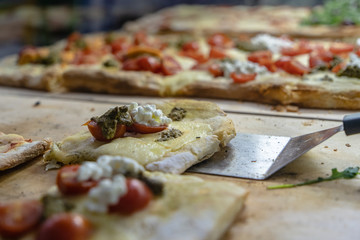 Baking pizza pan