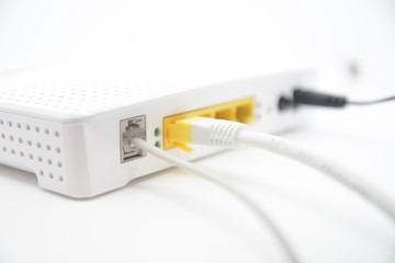 modem router linea adsl per internet linea dati connessione dati tecnologia 