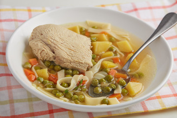Chicken noodle soup