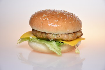 Fresh tasty burger