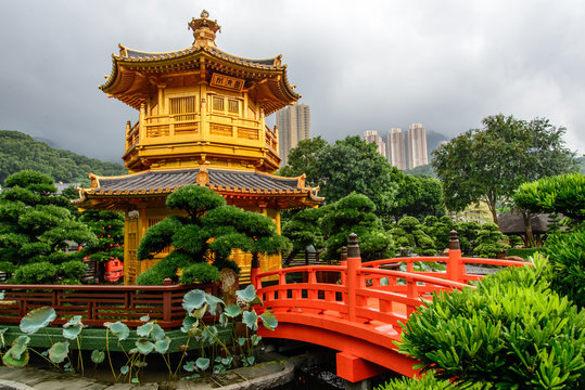 Temple du jardin Nan Lian à Hong kong