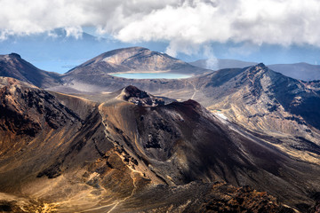 Paysage volcanique en Nouvelle-Zélande
