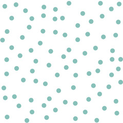 Snow Dots Seamless Pattern