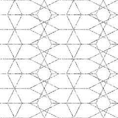 Geometric background with rhombus. Abstract geometric pattern. Golden texture.Vector seamless geometric pattern.