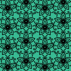 Watercolor Flower Vector Background