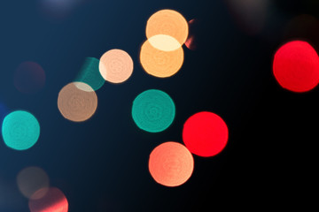 abstraction, bokeh color light