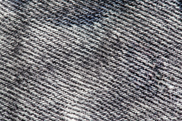 gray denim fabric, background, texture, macro