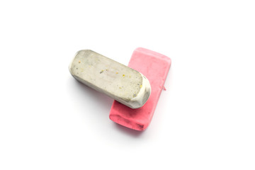 Rubber pencil erasers