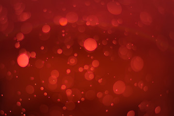 abstract ruby red background with soft blur bokeh light effect