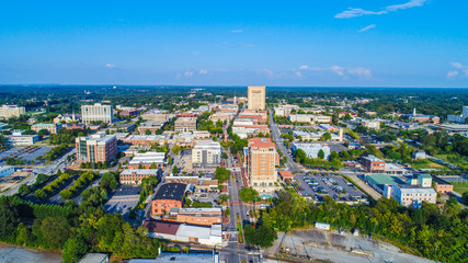 Spartanburg, SC, USA Drone Aerial