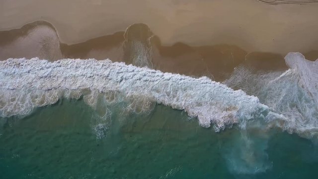 Waves on the beach