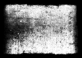 Abstract dirty or aging film frame. Dust particle and dust grain texture or dirt overlay use effect...