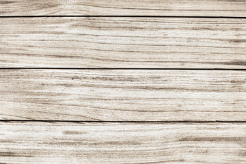 Obraz premium Old white wooden floor planks