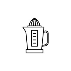 electric juicer, juice extractor, machine icon. Element of kitchen utensils icon for mobile concept and web apps. Detailed electric juicer, juice extractor, machine icon