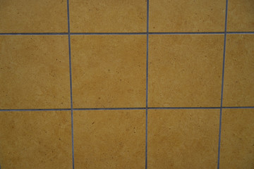 yellow tile siding