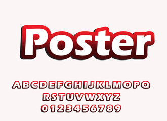 Text effect for cool futuristic effect, editable text