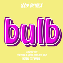 Text effect for cool futuristic effect, editable text