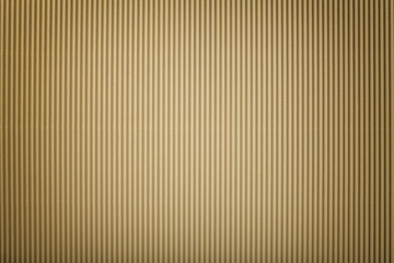 Obraz premium Texture of corrugated bronze paper with vignette, macro.