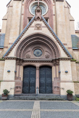 Old church tower