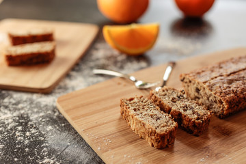 Vegan and Healthy  orange cake