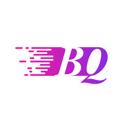 initial letter logo moves fast