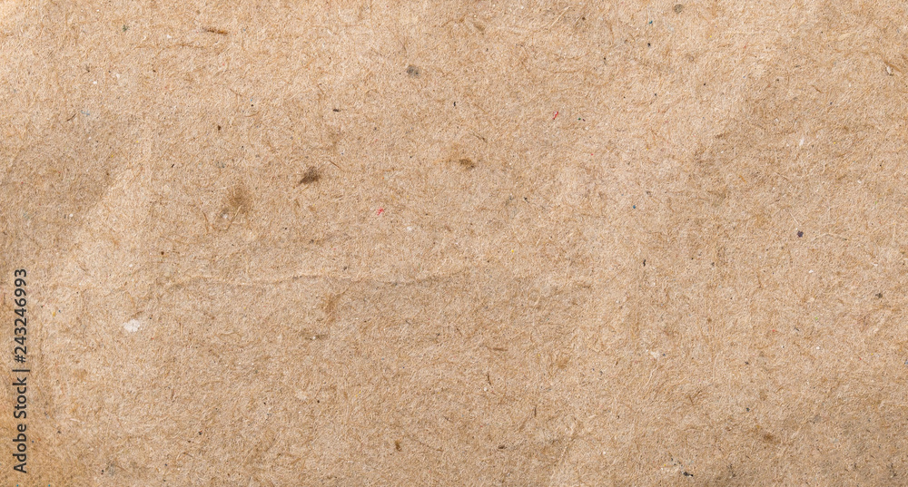 Poster detail paper structure. light ocre paper background.