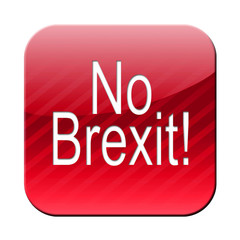 No Brexit - Symbolbutton für Europa