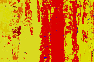 Bright modern red-yellow abstract background