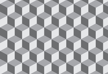 abstract vector of 3d grey hexagon geometric background