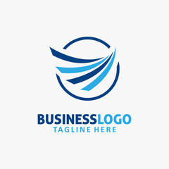 Abstract business logo design