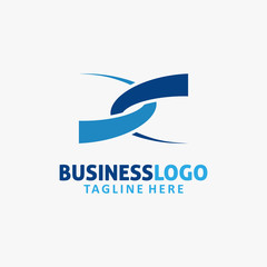 Abstract business logo design