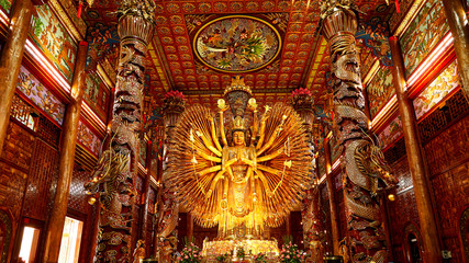 Obraz premium The images of Guanyin,Chinese god