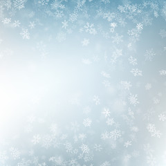 Festive winter blurred background. EPS 10