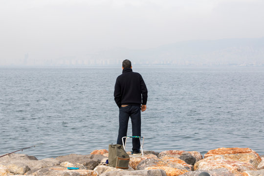 Anxiety , Panic attack , Psychology, solitude, fear or mental health problems concept. 