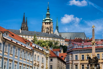 Fototapeta premium Praga, mały bok z dystansem
