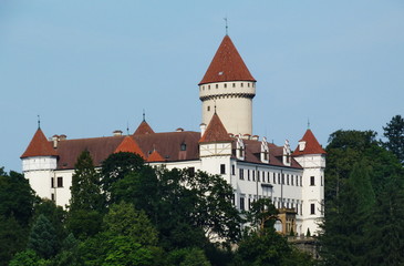 Fototapeta na wymiar Konopiste Castle, Czech Republic