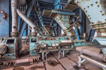 abandoned ore processing workshop