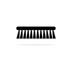 scrub brush Icon. Vector concept illustration for design.