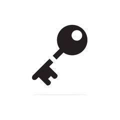 key Icon. Vector concept illustration for design.