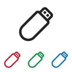 Pendrive vector icon