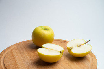 Fruits for health, Fresh Fruits, fitness fruit, Red and yellow apple