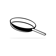 A Pan Icon. Vector concept illustration for design.
