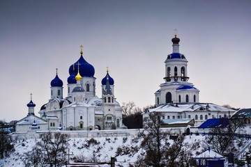 Bogolyubsky Convent Nativity of the Virgin. Orthodox monastery in the village of Bogolyubovo, Vladimir region