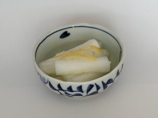 大根の浅漬け