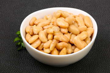 Baked white bean